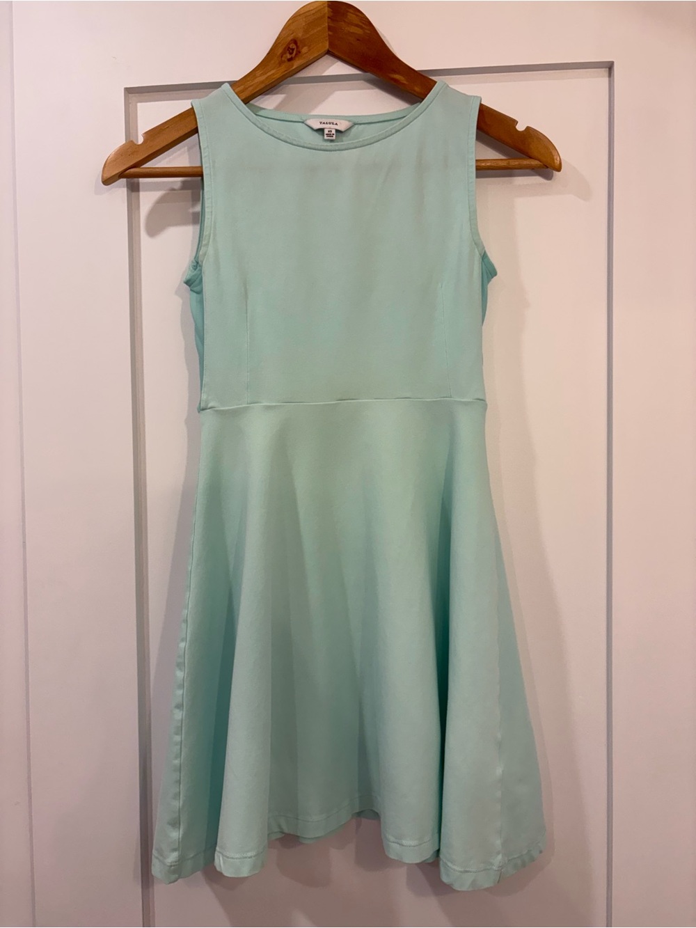 Aritzia Talula Mint Fit & Flare Skater Dress XS